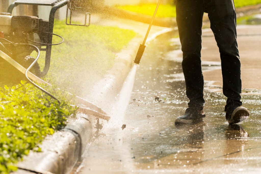 driveway cleaning